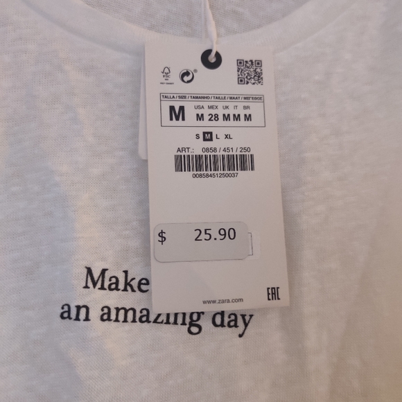 Zara Graphic T-shirt - Picture 3 of 3